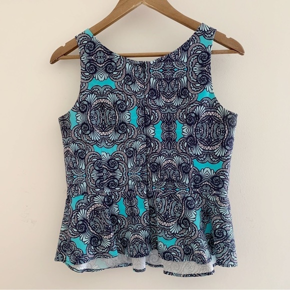 Amanda Uprichard Peplum Hem Tank Top - Picture 3 of 7